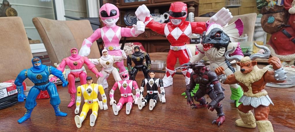 Verzameling power Rangers speelgoed vintage, Kinderen en Baby's, Speelgoed | Actiefiguren, Ophalen of Verzenden