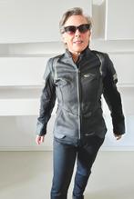 Motorjack leer zwart dames merk Macna., Motoren, Kleding | Motorkleding, Ophalen of Verzenden, Tweedehands, Dames, Jas | leer