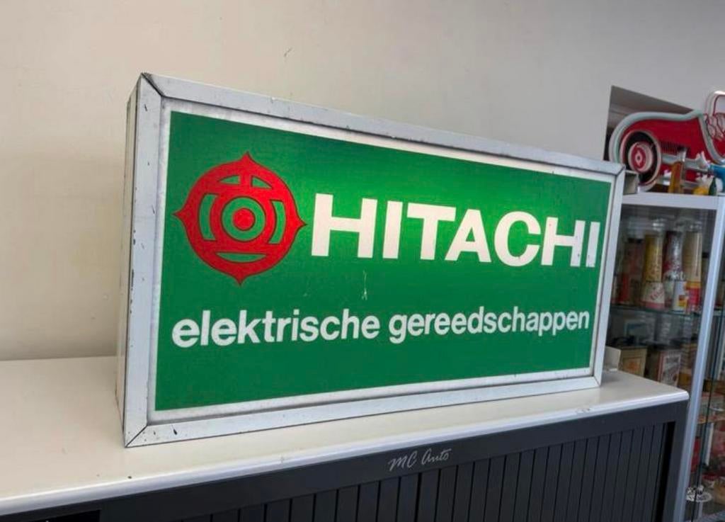 Vintage Hitachi Lichtbak - Elektrische Gereedschappen, Ophalen, Gebruikt, ., Lichtbak of (neon) lamp
