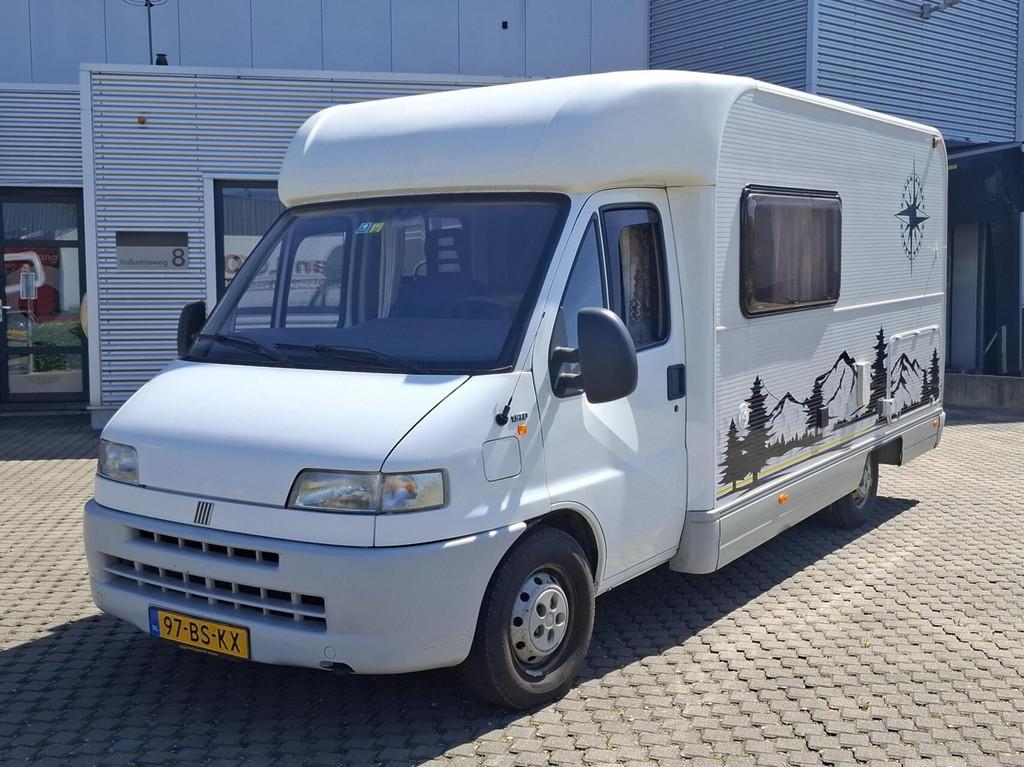 Fiat 230 1.9 TD / TOILET / DOUCHE / 4P / TENT / LUIFEL / ENZ, Caravans en Kamperen, Campers, Bedrijf, Diesel, Fiat