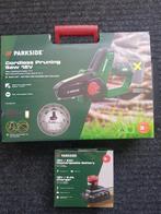 Parkside 12v accu houtzaag en led lamp, Doe-het-zelf en Verbouw, Ophalen, Kettingzaag, Nieuw, Parkside
