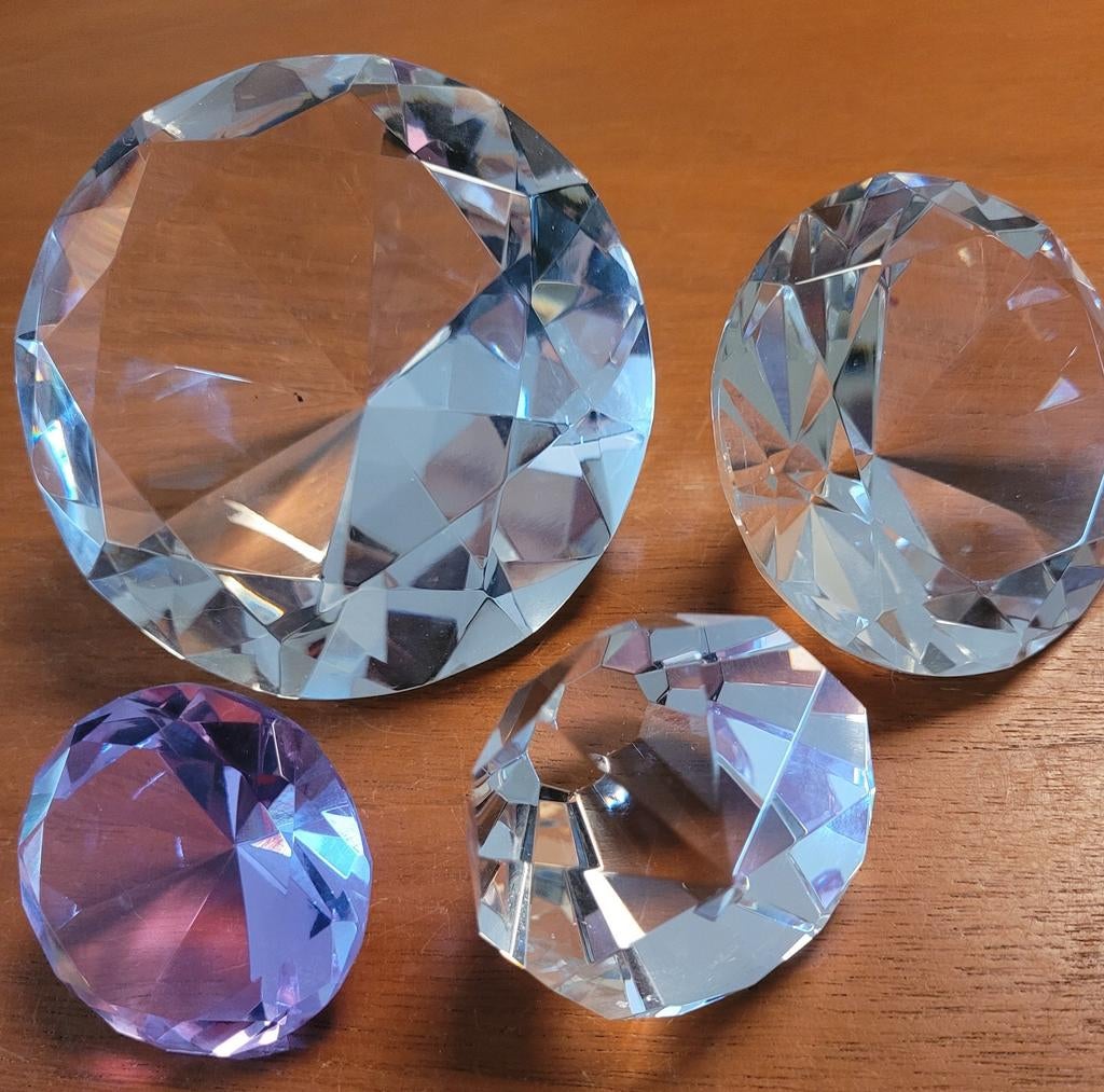 Grote Suncatcher set diamant kristal presse-papier set 26 €, Huis en Inrichting, Woonaccessoires | Overige, Ophalen of Verzenden