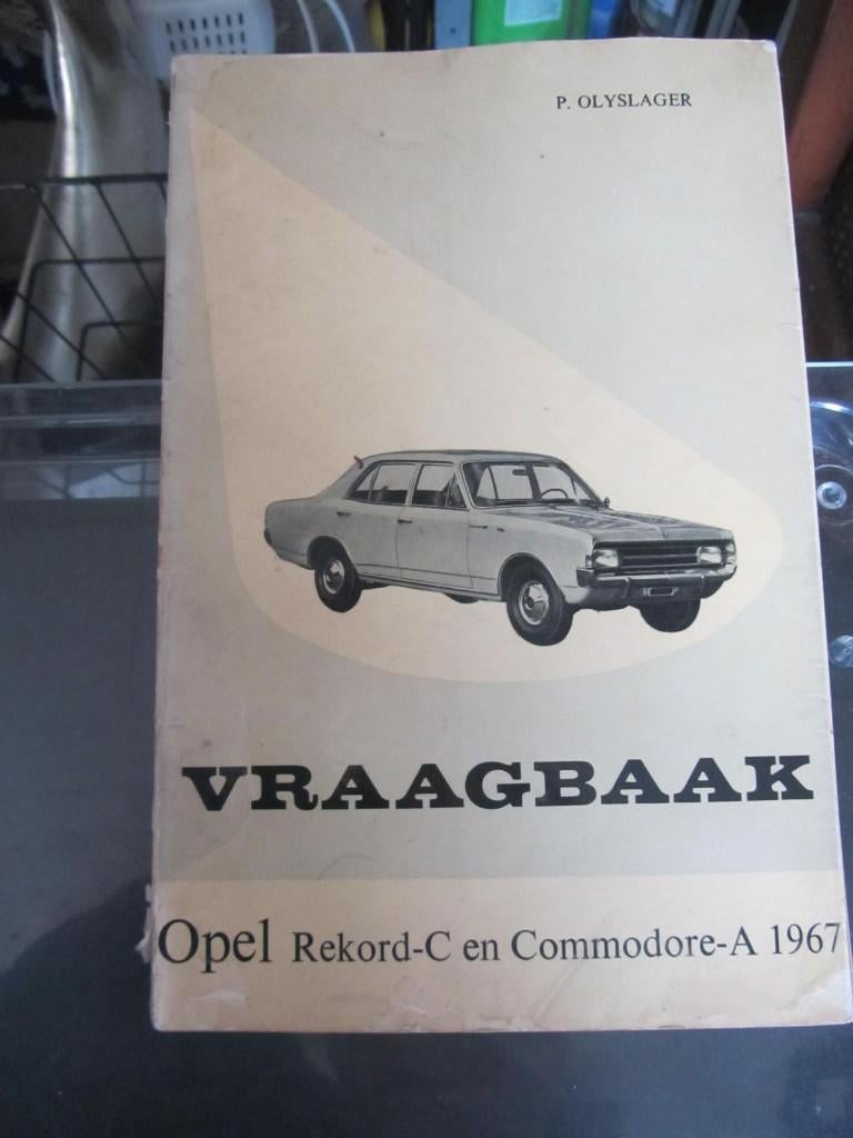 vraagbaak   OPEL REKORD C  COMMODORE A 1967, Ophalen of Verzenden