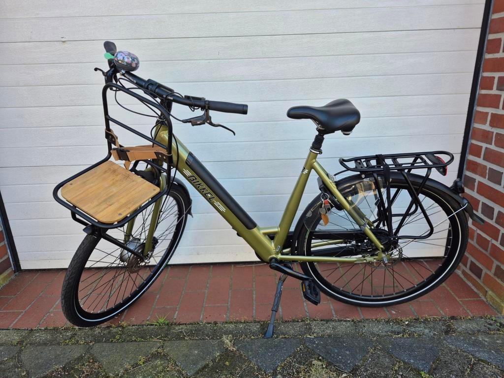 Super nette z.g.a.n. elektrische fiets van Bikkel., Ophalen, Zo goed als nieuw, Overige merken, Versnellingen