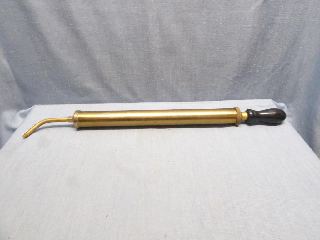 Oliespuit/-pomp | Vintage massief messing | nieuw, Ophalen of Verzenden, Nieuw