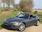 Mazda MX-5 NC 1.8 126PK EXCLUSIVE, MULTIMEDIASYSTEEM, AIRCO, Auto's, Gebruikt, Zwart, 4 cilinders, Cabriolet