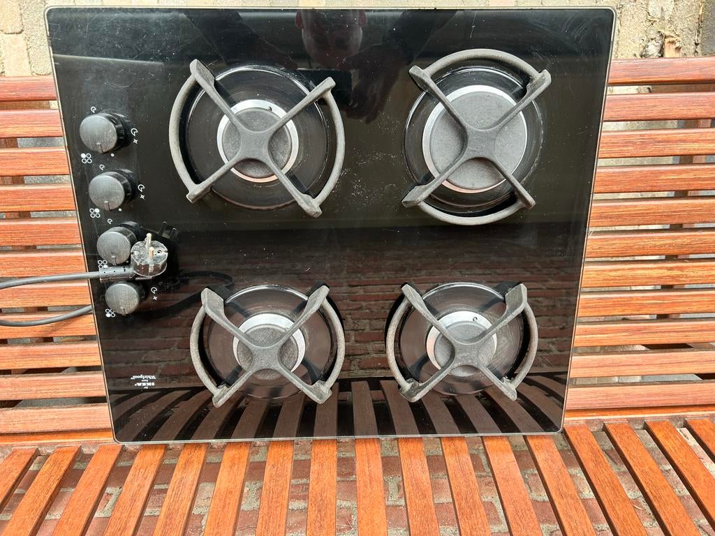 Gaskookplaat - Ideaal voor vervanging, Witgoed en Apparatuur, Kookplaten, Gebruikt, Inbouw, Gas, 4 kookzones