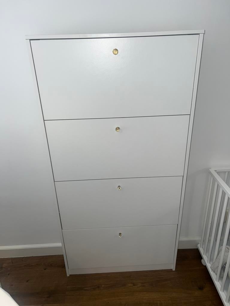 2 stuks schoenenkasten, Ophalen of Verzenden, Zo goed als nieuw