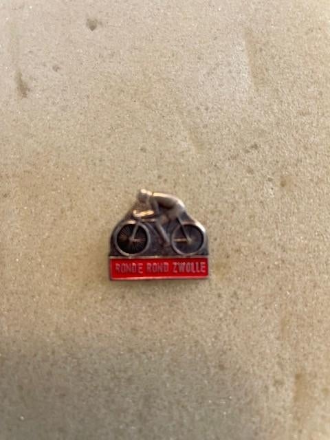 speldje Wielrennen Ronde Rond Zwolle, Verzamelen, Ophalen of Verzenden, Gebruikt, Overige onderwerpen