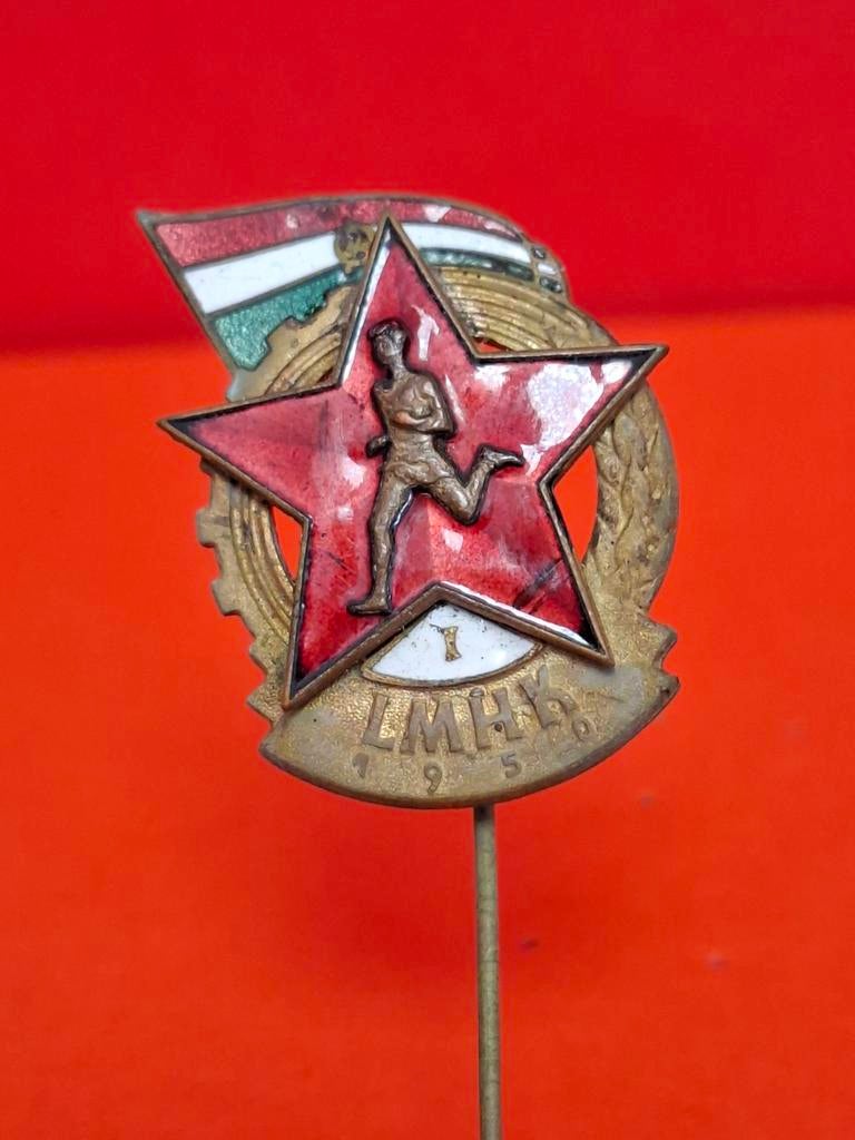 Militaire sportspeld Hongarije 1950, Ophalen of Verzenden, Gebruikt, Overige onderwerpen