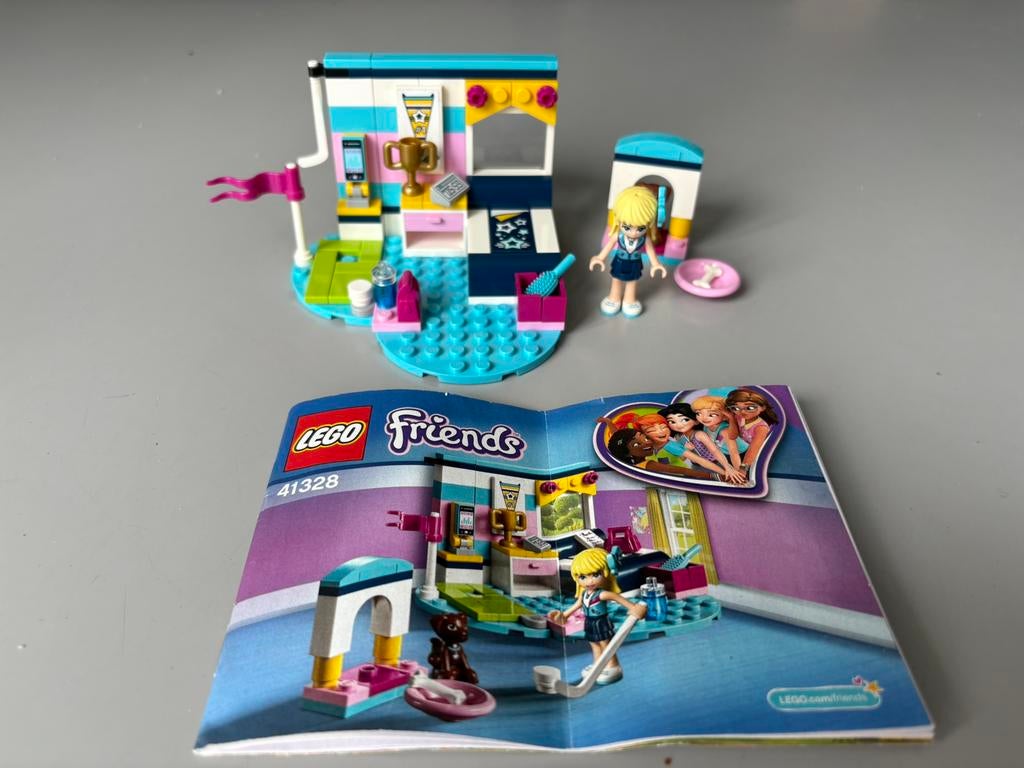 Lego Friends slaapkamer (41328) hockey, Ophalen, Zo goed als nieuw