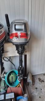 Mariner 5pk 4-takt buitenboordmotor, Watersport en Boten, Buiten- en Binnenboordmotoren, Ophalen, Gebruikt, Minder dan 5 pk, Viertaktmotor