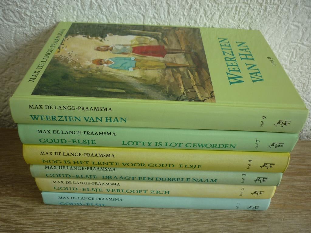 Max de Lange - Goud- Elsje serie deel -deel 1, 2, 3, 4, 6, Boeken, Ophalen of Verzenden, Gelezen, Christendom | Protestants