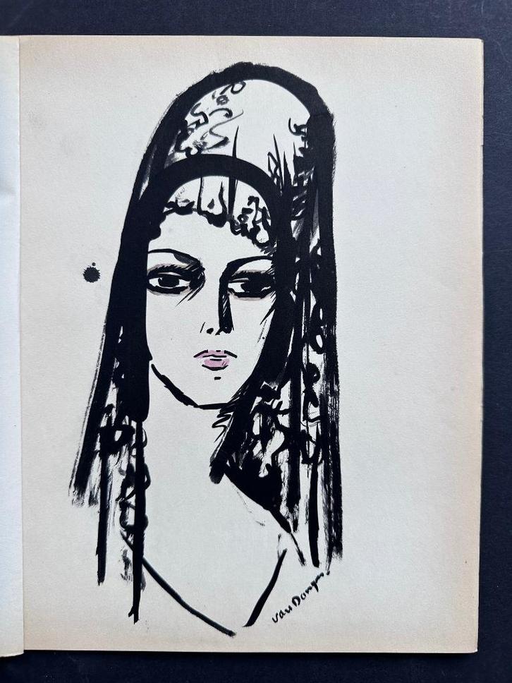 Kees van Dongen pochoir uit 1925, Antiek en Kunst, Kunst | Litho's en Zeefdrukken, Ophalen of Verzenden