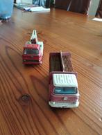 2 Dinky-Toys auto's, Ophalen of Verzenden, Gebruikt, Bus of Vrachtwagen, Dinky Toys