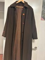 Lange damesjassen - Bruin, Ophalen, Gedragen, Maat 42/44 (L), Bruin