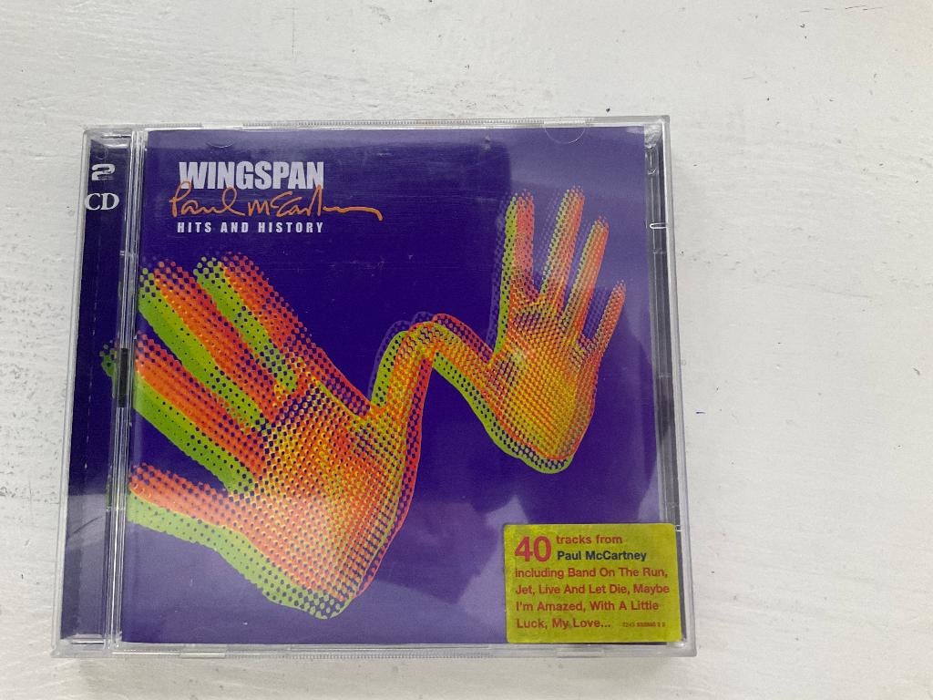 Wingspan, Paul McCartney. - Hits and  History.2cd., Ophalen of Verzenden, Zo goed als nieuw, Poprock