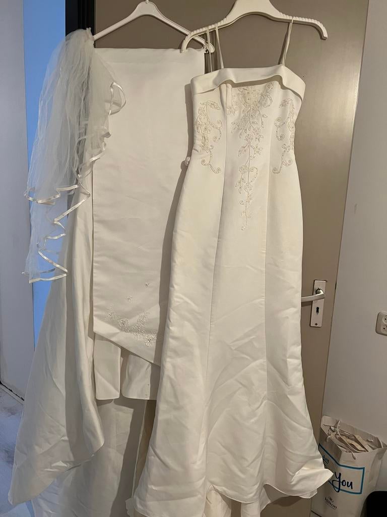 Trouwjurk Sincerety, Ophalen of Verzenden, Zo goed als nieuw, Wit, Trouwjurk