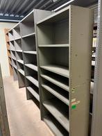 Metalen stellingen 16 meter, Ophalen, Zo goed als nieuw