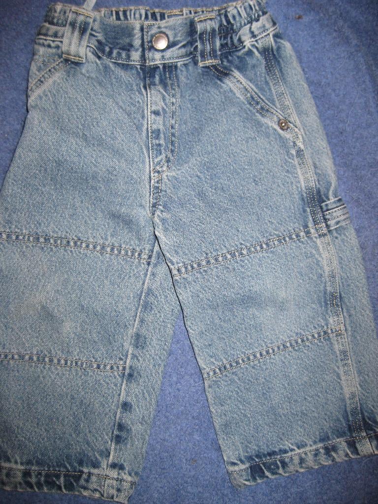 Benetton jeans, 74, voor jongens (380), Ophalen of Verzenden, Zo goed als nieuw, Jongetje, Broekje