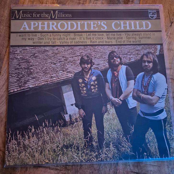LP Aphrodite's Child - Music for the Millions, Cd's en Dvd's, Vinyl | Pop, Gebruikt, 1960 tot 1980, 12 inch, Ophalen of Verzenden
