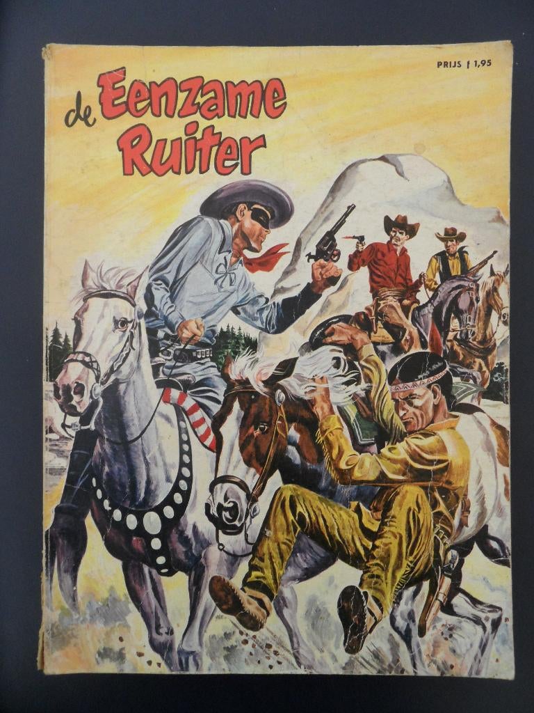 De eenzame ruiter. 1968., Eén stripboek, Ophalen of Verzenden, Gelezen