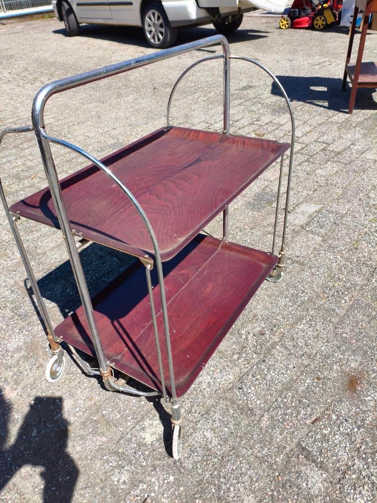 Gerlinol vintage serveerwagen / theewagen - Made in Germany, Ophalen