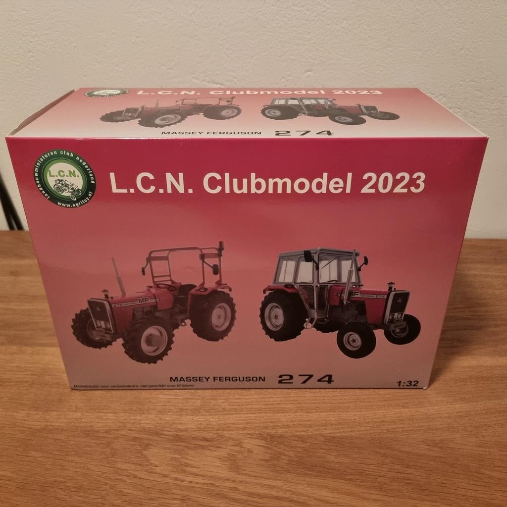 Massey Ferguson 274 2wd LCN Clubmodel 2023 Marge Models, Ophalen of Verzenden, Nieuw, Tractor of Landbouw, Overige merken