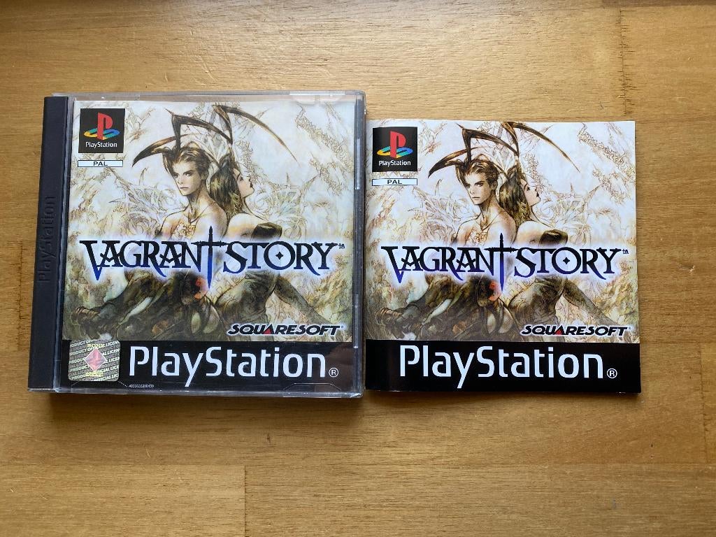 vagrant story ps1, Spelcomputers en Games, Games | Sony PlayStation 1, 1 speler, Racen en Vliegen, Ophalen of Verzenden, Zo goed als nieuw