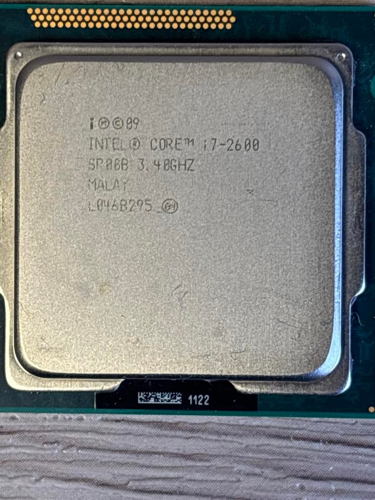Intel Core i7-2600 Processor 3.40GHz, Computers en Software, Processors, Ophalen of Verzenden, Gebruikt, 4-core, 3 tot 4 Ghz