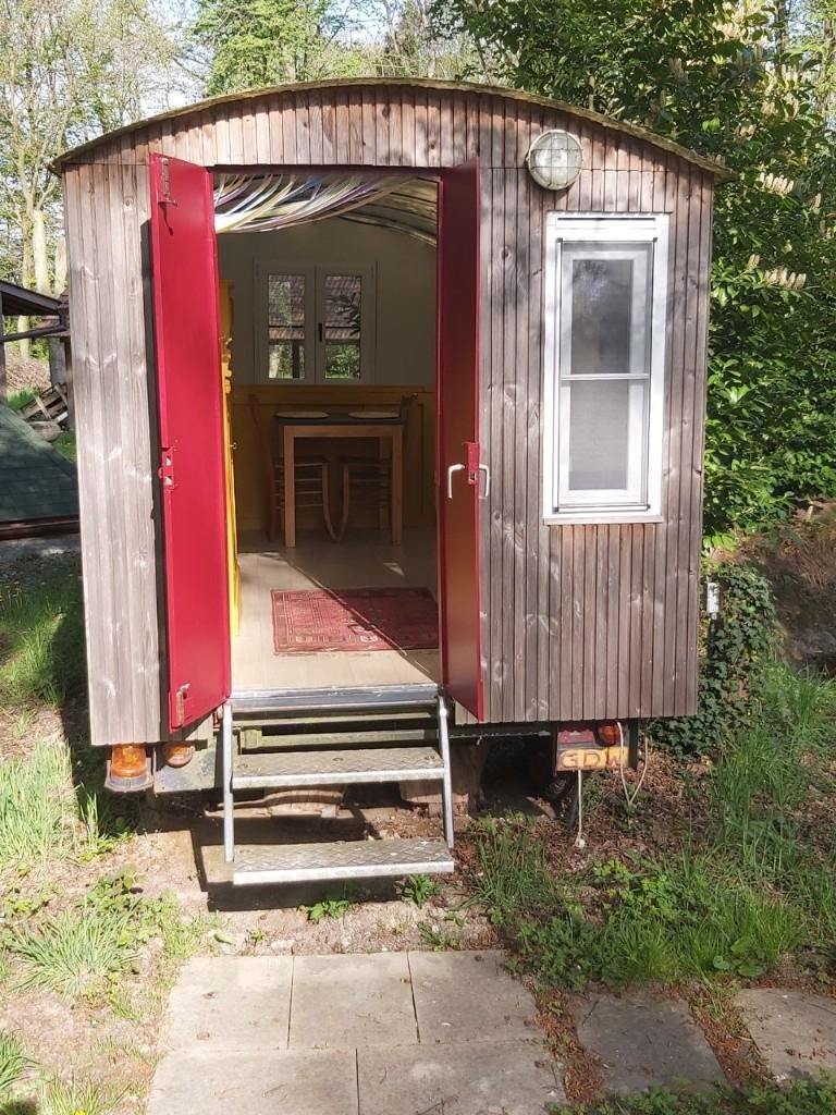 pipowagen - extra logeerruimte, Tuin en Terras, Ophalen, 3 ramen of meer, Overige typen, 500 cm of meer