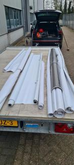 Witte PVC doeken, Ophalen, Zo goed als nieuw, 15 m² of meer, Zeil