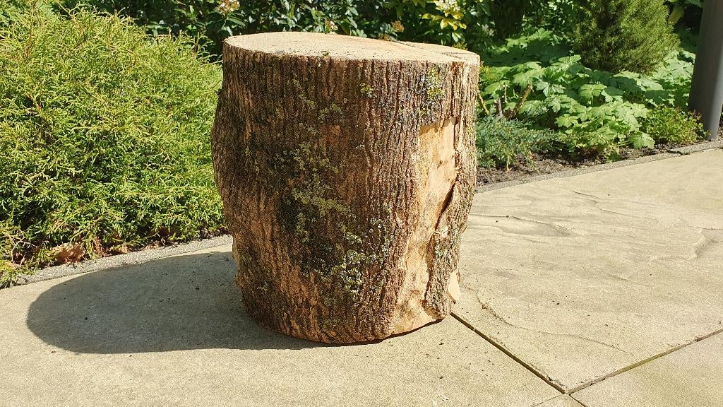 Hakblok / kloofblok voor haardhout (ca 34 x 30 cm), Tuin en Terras, Minder dan 3 m³, Ophalen, Blokken