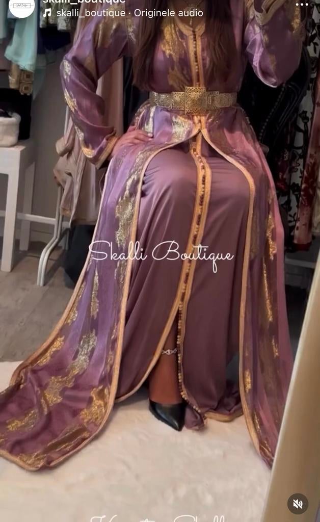 Takshita jawhara paars, Ophalen of Verzenden, Zo goed als nieuw