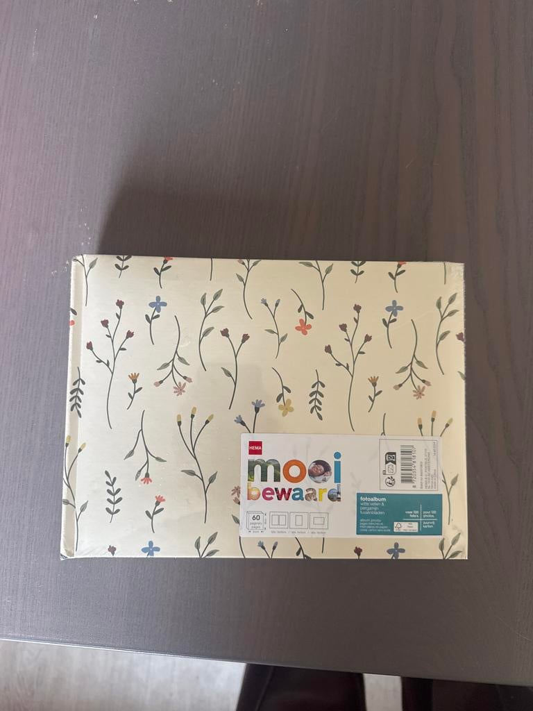 Nieuw Hema fotoboek 'Mooi Bewaard' in plastic, Ophalen, Nieuw, Fotoalbum