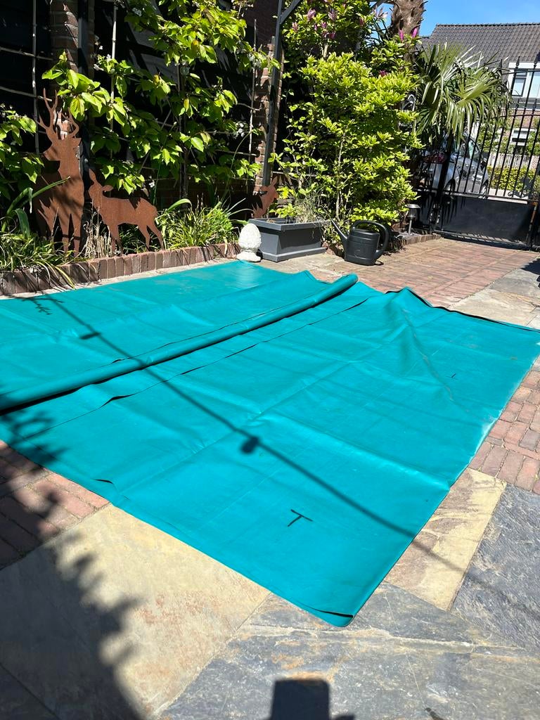 Onderzeil voor tent of caravan 500x260 cm, Ophalen, Gebruikt