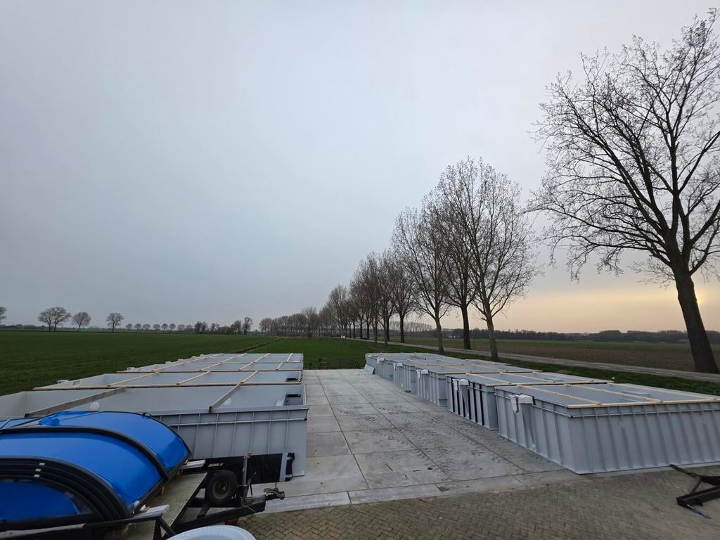 Nederlandse hdpe baden uit voorraad leverbaar alle afmetinge, Tuin en Terras, Ophalen of Verzenden, Nieuw