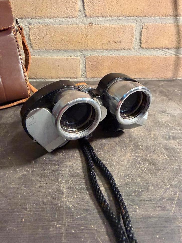 Asahi Pentax 6x25 verrekijker verzamelobject, Audio, Tv en Foto, Optische apparatuur | Verrekijkers, Gebruikt, 8 tot 12x, Ophalen of Verzenden