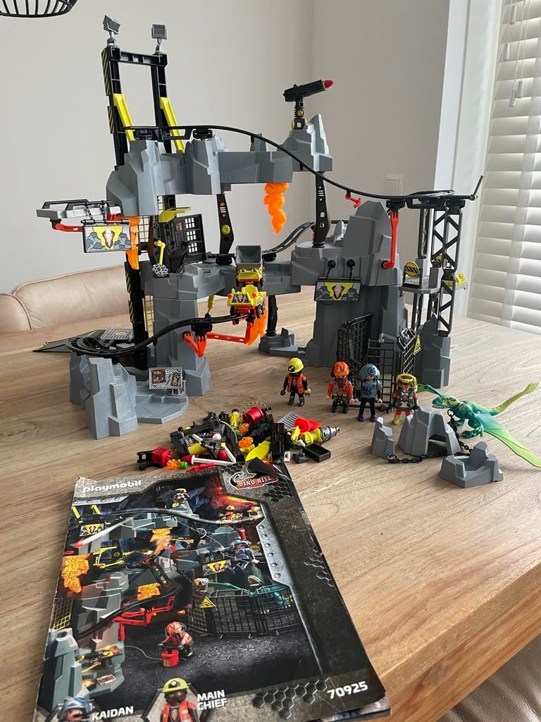 Playmobil Dino Rise (70925) mijn van de dinostrijders, Ophalen of Verzenden, Zo goed als nieuw