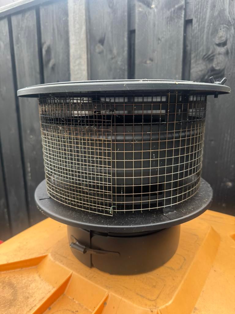 Schoorsteen kap voor geisoleerde buis 205mm, Ophalen of Verzenden, Zo goed als nieuw, Vrijstaande haard, Houthaard