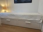 IKEA BRIMNES Bedbank, Ophalen, Verstelbaar, Wit, Tweepersoons