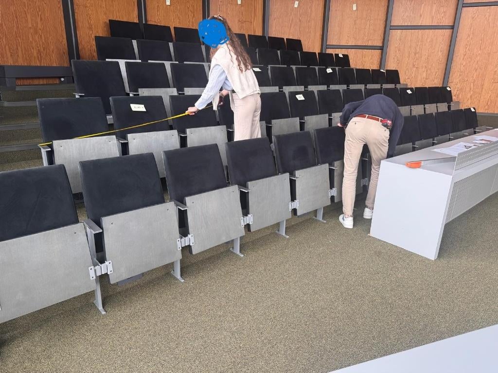 Klapstoelen bioscoopstoelen tribunestoelen stoelen ( 039 ), Ophalen, Gebruikt, Zwart, Nb