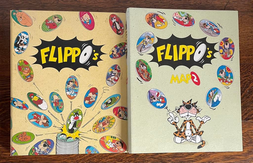 2 mappen met Flippo's, Ophalen of Verzenden, World, Map, Album of Poster, Met verzamelmap(pen)