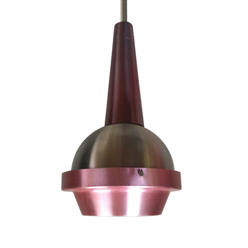 Mid-century Deense hanglamp, Huis en Inrichting, -, -, Ophalen of Verzenden, Metaal