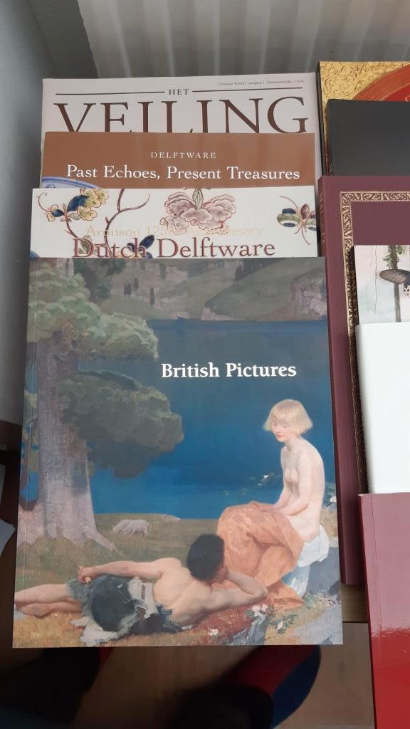 Lot kunstcatalogussen,  tijdschrift veiling, etc., Boeken, Ophalen of Verzenden, Zo goed als nieuw