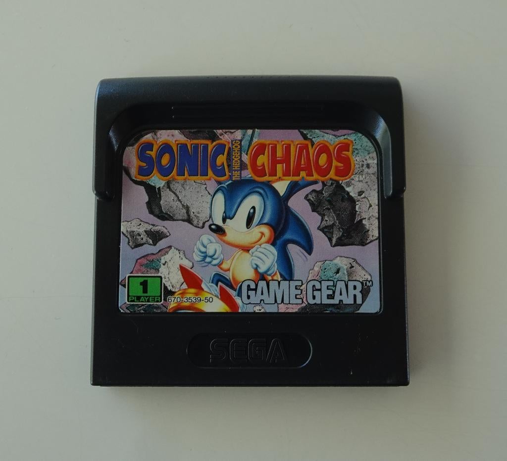 Sonic Chaos voor Sega Game Gear, Spelcomputers en Games, Games | Sega, Game Gear, 1 speler, Zo goed als nieuw, Vanaf 3 jaar
