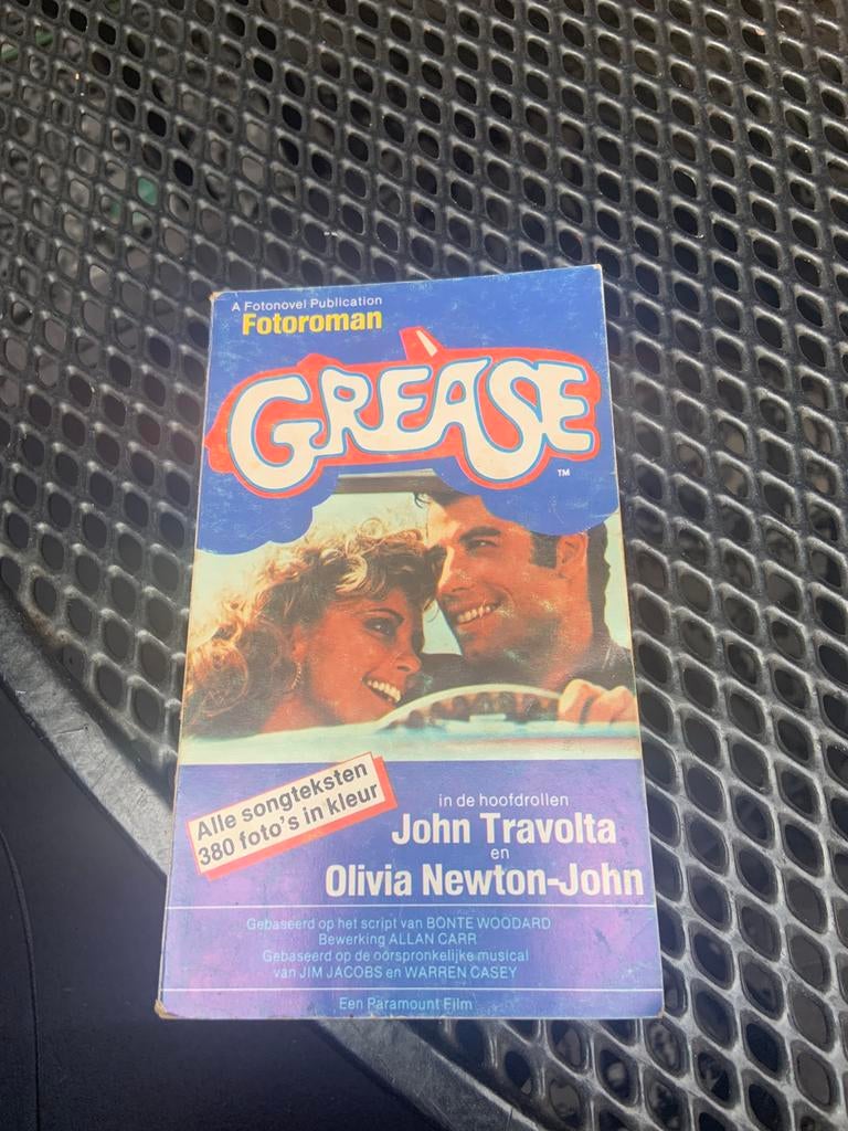 Fotoroman film Grease, Ophalen of Verzenden, Zo goed als nieuw
