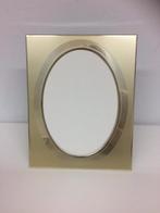fotolijst met ovaal - goudkleurig metaal voor foto 18x13, Ophalen of Verzenden, Gebruikt