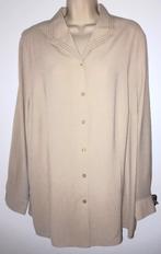 Erfo blouse maat 50, Ophalen of Verzenden, Zo goed als nieuw, Beige, Blouse of Tuniek