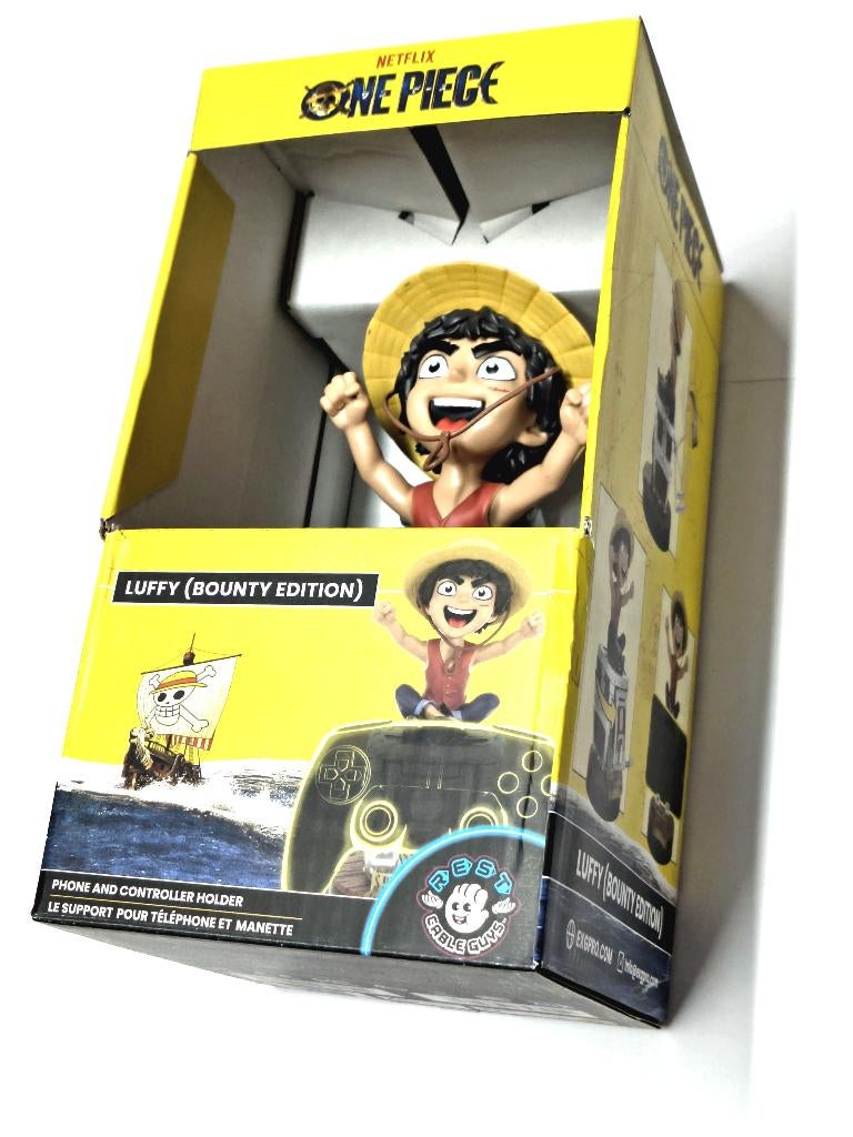 Cable Guys - One Piece - Luffy Telefoon & Controller Houder, EXG Pro, Beeldje, Replica of Model, Nieuw, Electra House 1A,  ⠀ ⠀Gilberd Road, Colchester  ⠀ ⠀C02 7LR ⠀ESSEX  ⠀ ⠀Verenigd Koninkrijk